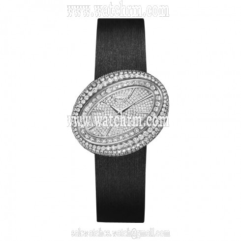 Piaget Limelight Magic Hour 18K White Gold Diamond Ladies Watch G0A37199