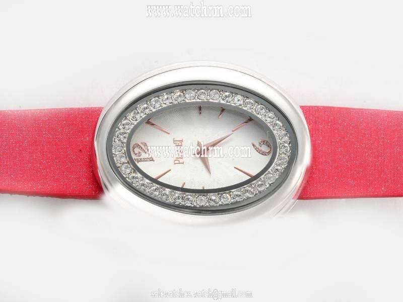 Piaget Limelight Oval-shaped G0A31059 36x43mm Quartz White Dial Watch