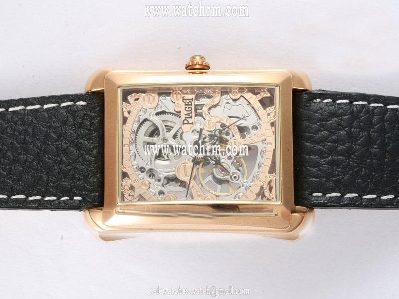 Piaget Piaget 11484 Stainless Steel with Rose Gold Bezel Stainless Steel Case Mens Watch