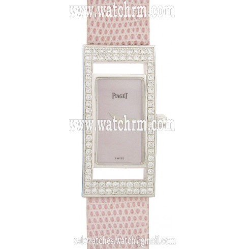 Piaget Rectangle Ladies Diamond Watch GOA26063