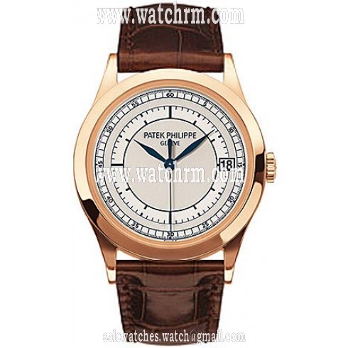 Patek Philippe Calatrava 18k Rose Gold Men's Watch 5296R-001