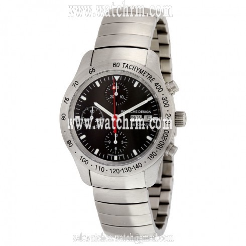 Porsche Design Black Chronograph Dial Stainless Steel Automatic Men's Watch 66054140135