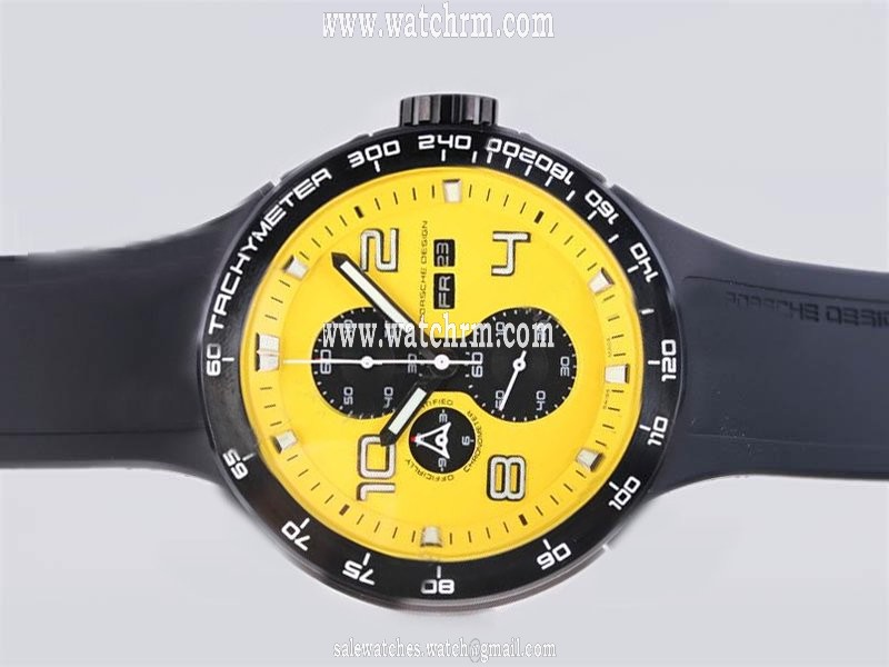 Porsche Design Flat 6 Chronograph 24415 43mm Quartz Chronograph Watch