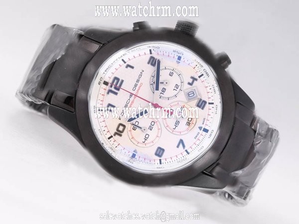 Porsche Design Indicator 26647 Quartz Chronograph Round Watch
