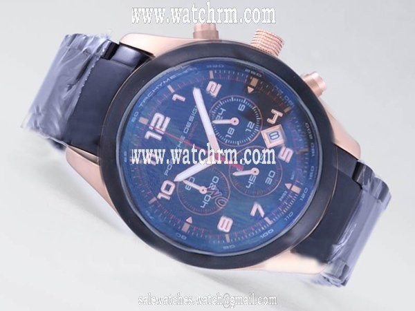 Porsche Design Indicator 96388 Stainless Steel Bezel Mens Watch
