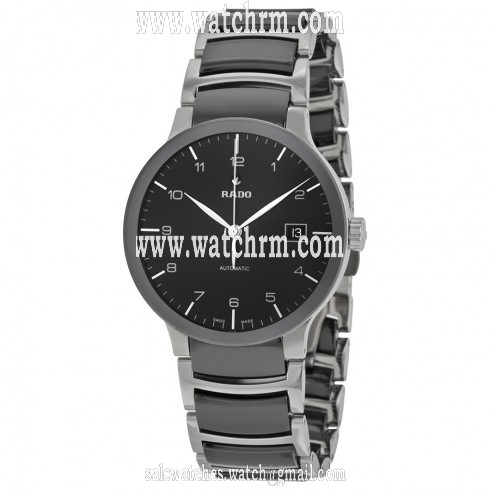 Rado Centrix Automatic Black Dial Two-Tone Ceramic Men's Watch R30941162