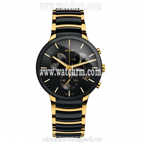 Rado Centrix Black Dial Men's Chronograph Watch R30134162