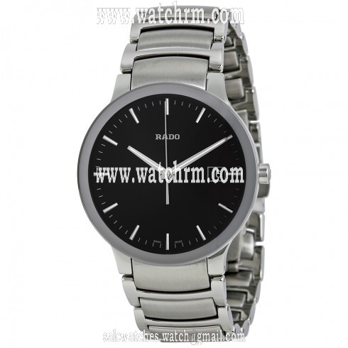 Rado Centrix Black Dial Stainless Steel Men's Watch R30927153