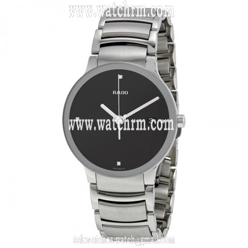 Rado Centrix Jubile Black Diamond Dial Stainless Steel Men's Watch R30927713