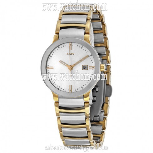 Rado Centrix Jubile Silver Dial Two-tone Ladies Watch R30932103