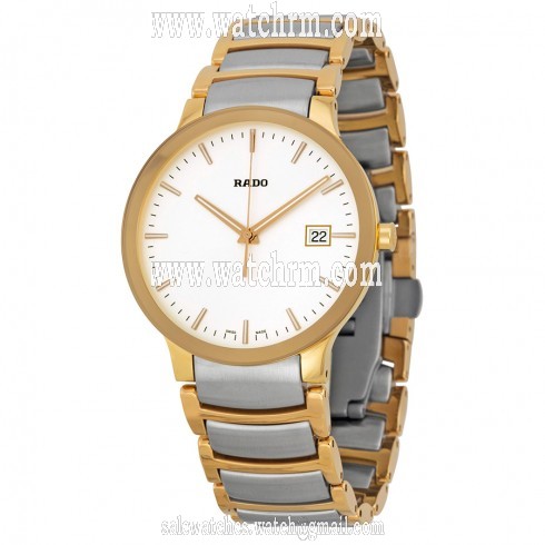 Rado Centrix Quartz Two-Tone Stainless Steel Men's Watch R30554103