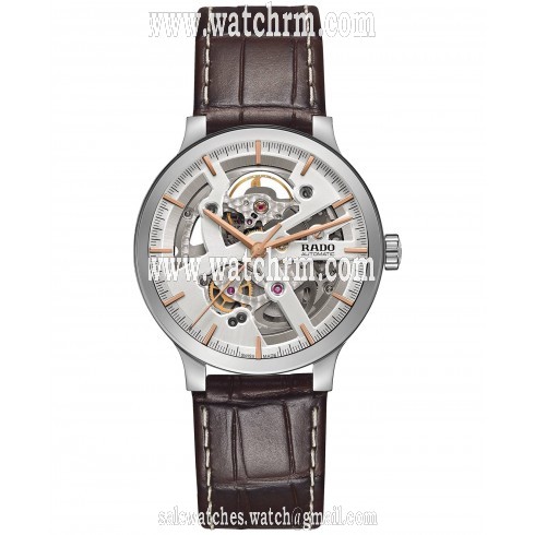 Rado Centrix Silver Skeleton Dial Automatic Men's Watch R30179105
