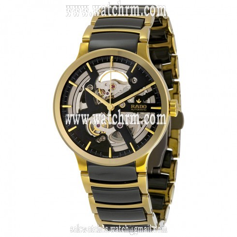 Rado Centrix Skeleton Dial Ceramic Men's Watch R30180162