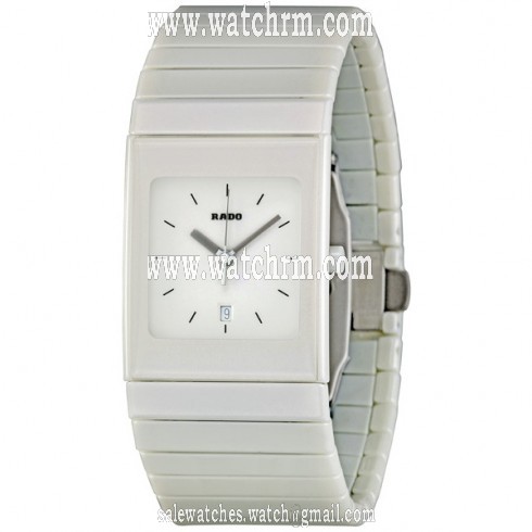 Rado Ceramica White Dial White Ceramic Men's Watch RADO-R21711022