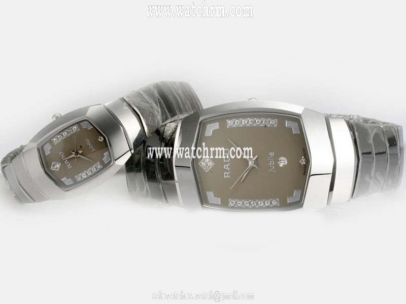 Rado Classic Jubile 2121G Silver Tungsten Steel Strap Man:32x42mm / Lady:21x23mm Watch