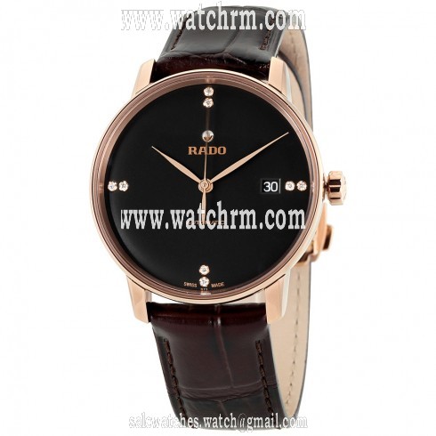 Rado Coupole Classic Black Dial Automatic Unisex Watch R22861755