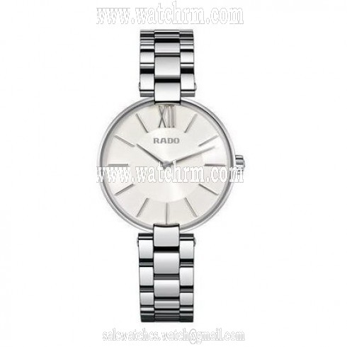 Rado Coupole Silver Dial Stainless Steel Ladies Watch R22850013