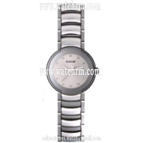 Rado Coupole Steel Platinum Ceramic Ladies Watch R22594102