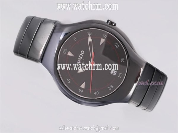 Rado DiaStar 115.0653.3 Ceramic Bezel Ceramic Case Black Dial Watch