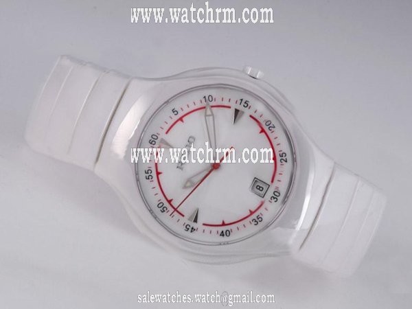 Rado DiaStar 115.0653.3 White Ceramic Strap Round White Dial Watch