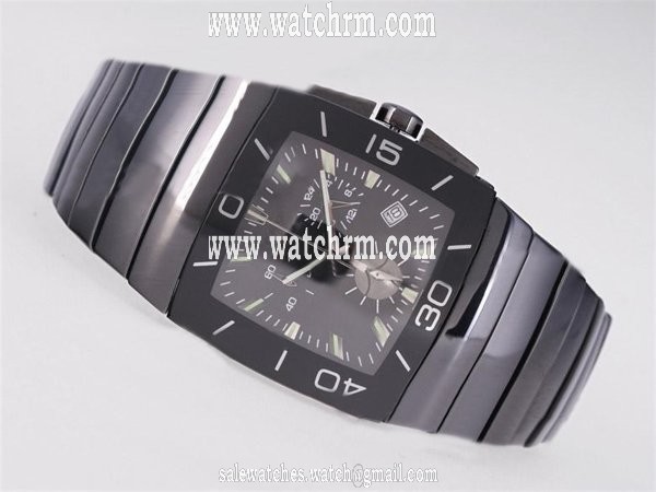 Rado DiaStar 13477.152 35x33mm Black Dial Black Ceramic Strap Watch