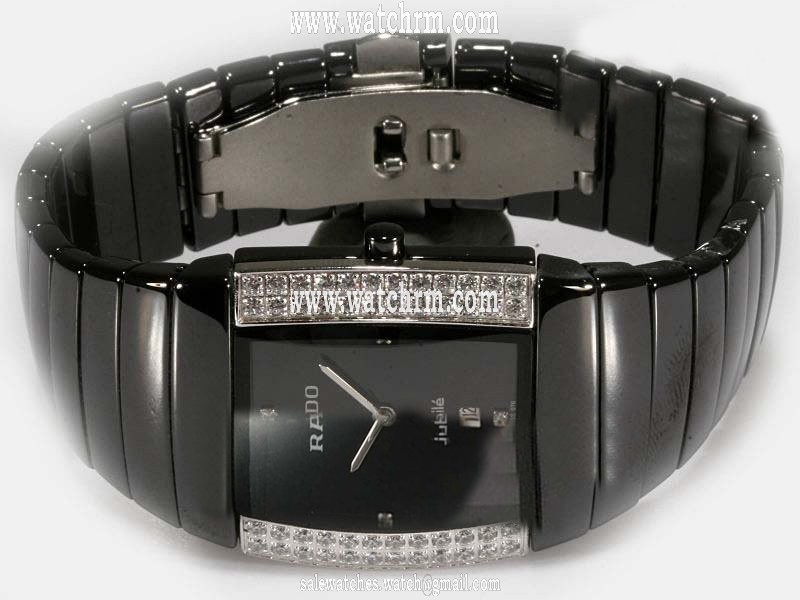 Rado DiaStar 152.0332.3 32x28mm Ceramic Case Black Dial Watch
