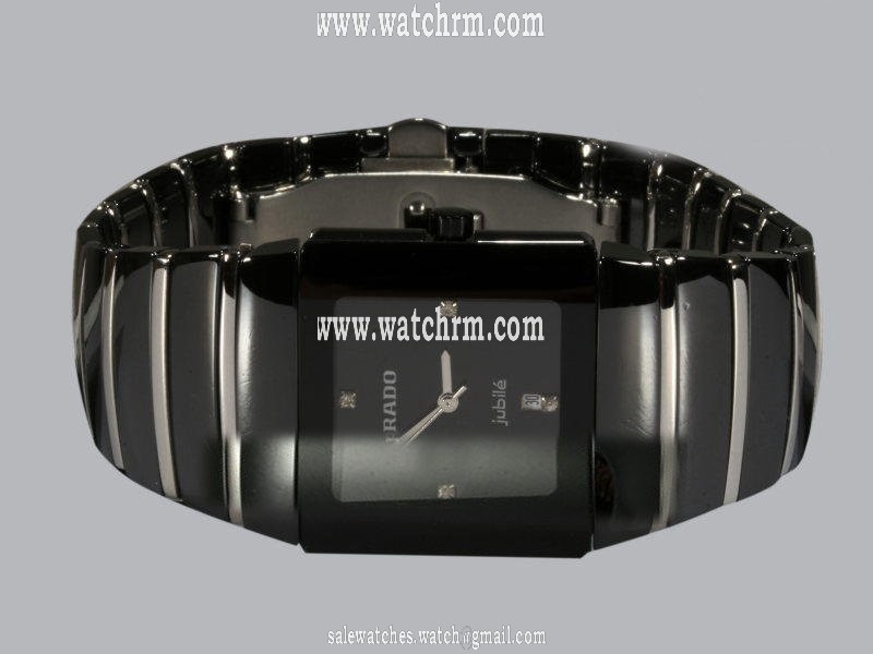 Rado DiaStar 152.0332.3 Ceramic Bezel Black Dial Quartz Watch