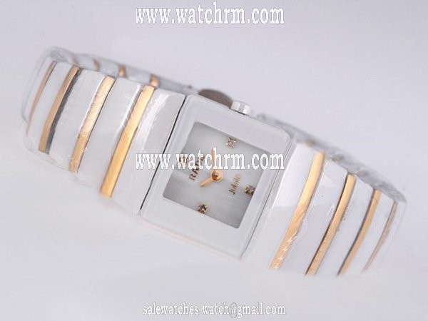 Rado DiaStar 152.0332.3 White Ceramic Strap 21x28mm Womens Watch