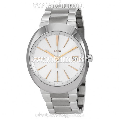Rado D-Star XL White Dial Stainless Steel Men's Watch R15943123