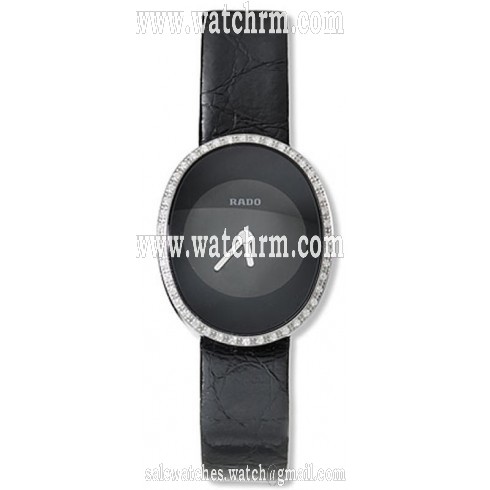 Rado Esenza Black Steel Diamond Ladies Watch R53543154