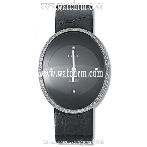 Rado Esenza Black Steel Diamond Men's Watch R53541716