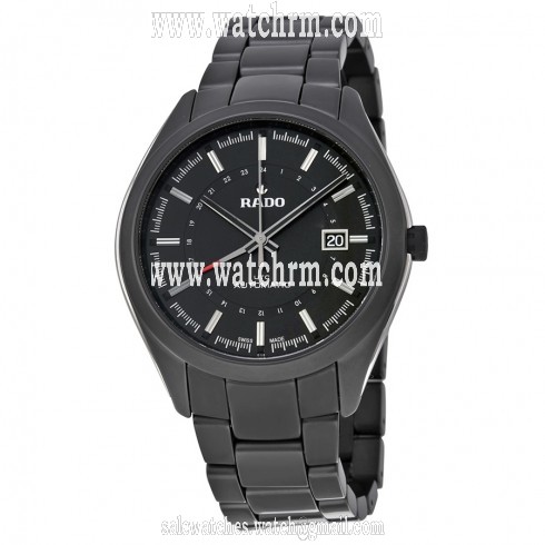 Rado Hyperchrome Automatic Black Dial Black Ceramic Men's Watch R32167152