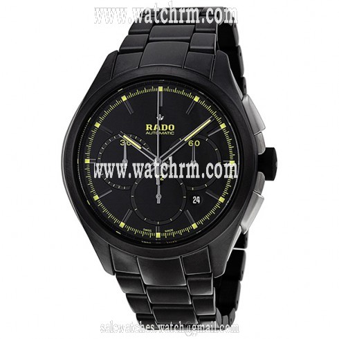 Rado Hyperchrome Automatic Chronograph Black High-Tech Ceramic Men's Watch R32525172