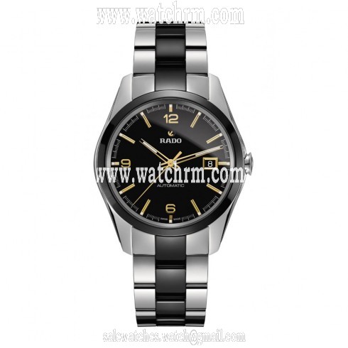 Rado Hyperchrome Black Dial Steel and Ceramic Automatic Men's Watch R32109162