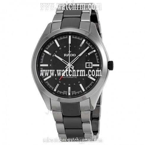 Rado HyperChrome XL Black Dial Black Ceramic and Stainless Steel Bracelet and Case Men's Watch R32165152