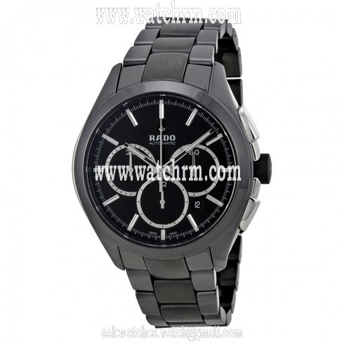 Rado Hyperchrome XXL Automatic Chronograph Black Ceramic Men's Watch R32275152