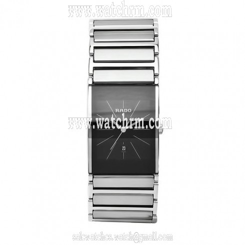 Rado Integral Black Dial Ceramic Ladies Watch R20784159