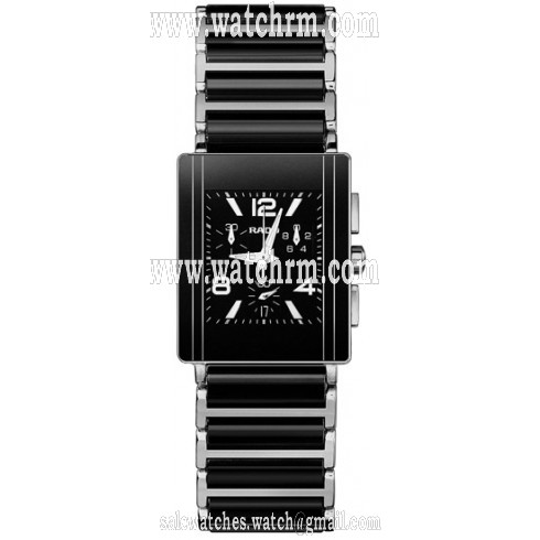Rado Integral Chronograph Black Ceramic Steel Men's Watch R20591152