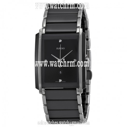 Rado Integral Jubile Two-Tone Black Ceramic Watch R20206712