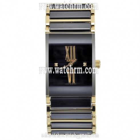 Rado Integral Jubilee Black Dial Ceramic Ladies Watch R20789762