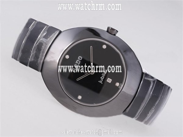 Rado Ovation R26494712 Black Ceramic Strap Black Dial 36x40mm Watch
