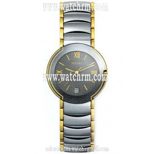 Rado Coupole Platinum-Tone Ceramic Men's Watch R22623142