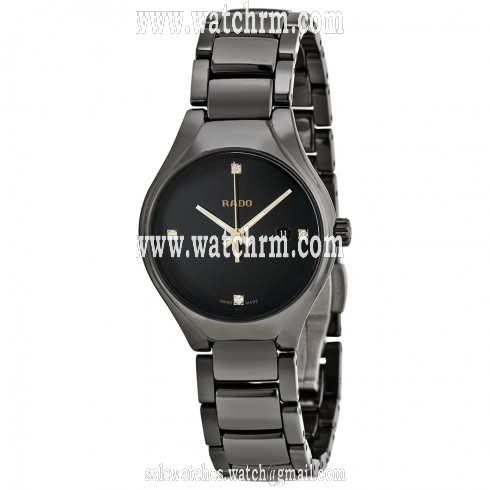 Rado True Black Dial Quartz Ladies Watch R27059712