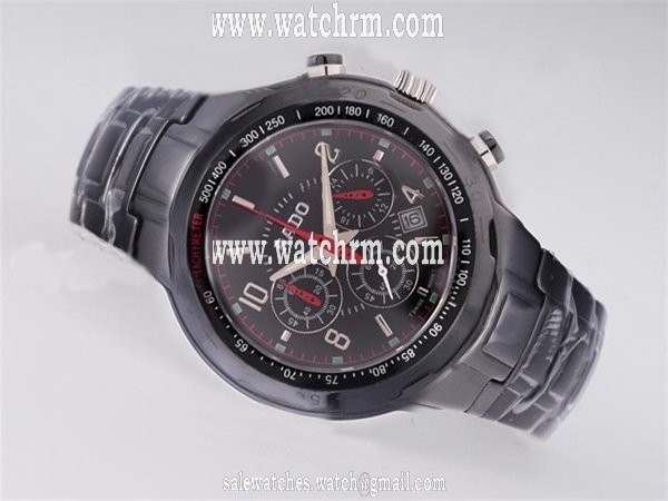 Rado Sintra 89552 Ceramic Bezel Quartz Chronograph Mens Watch