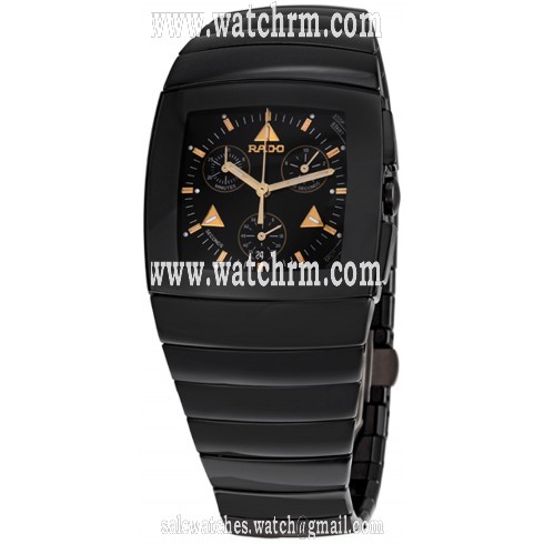 Rado Sintra Black Ceramic Chronograph Men's Watch R13477182
