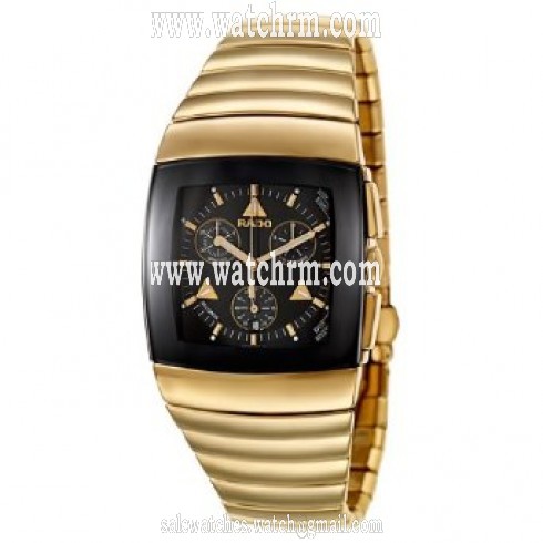Rado Sintra Chronograph Black Dial Black Ceramos Men's Watch R13872182