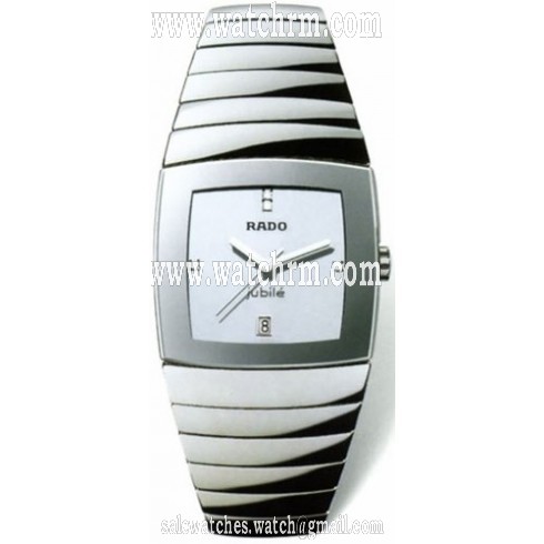 Rado Sintra Jubile Silver Dial Platinum Ceramic Men's Watch R13719702