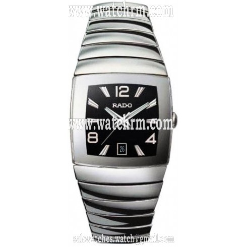 Rado Sintra Platinum-tone Ceramic Black Men's Watch R13599152