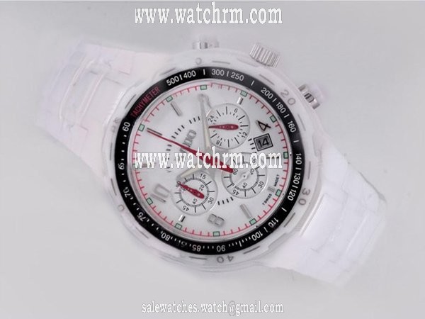 Rado Sintra R12694153 White Ceramic Strap Ceramic Bezel White Dial Watch