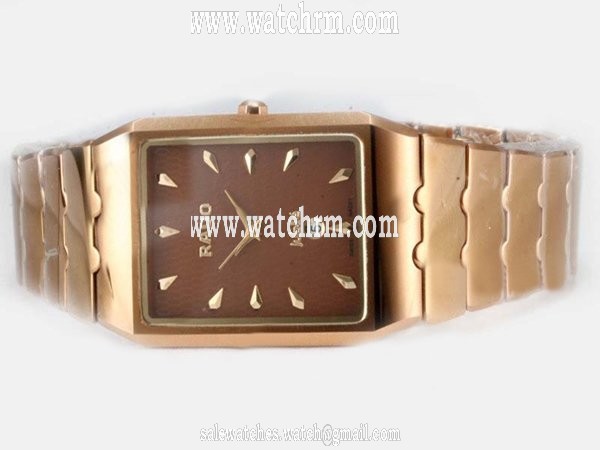 Rado Sintra R13775702 Red Dial Tungsten Steel Case Tungsten Steel Bezel Watch